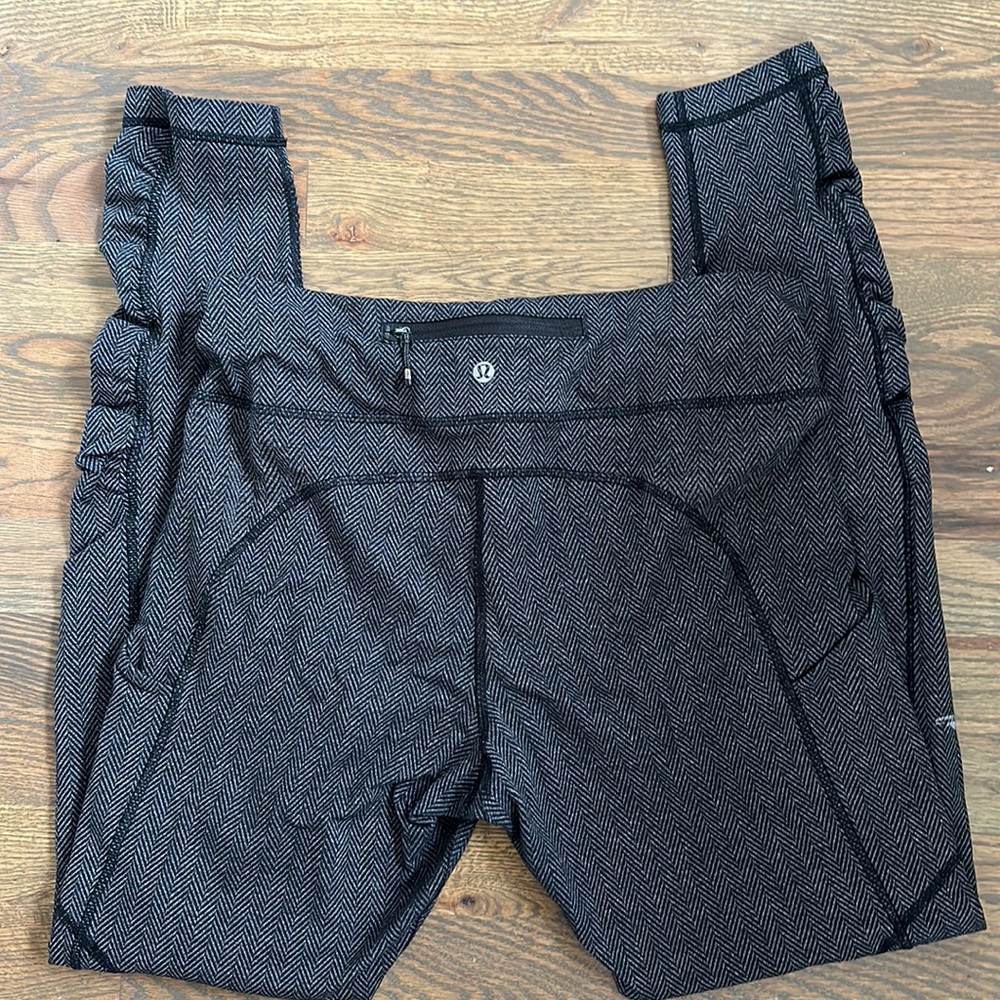 Lululemon High-Waisted Leggings, Size 12